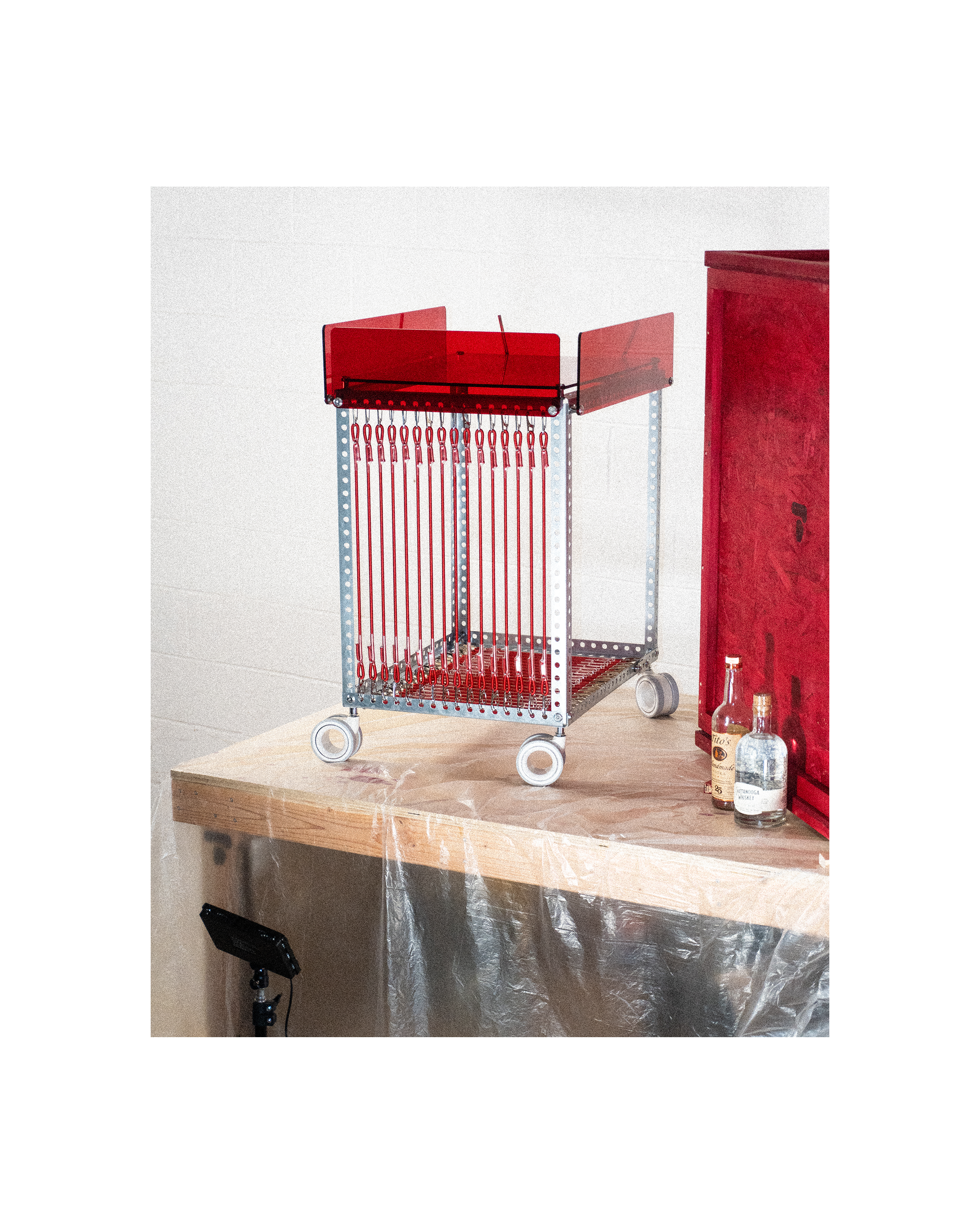 'R' - Red Bar Cart